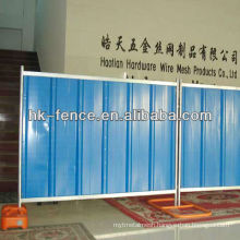Construction Site Temporary Hoarding Fence Panel with 38mm frame pipe